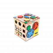 Бизикубик развивающий Творческий 25х25х25