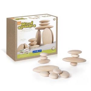 Набор блоков Natural Play Деревянный булыжник