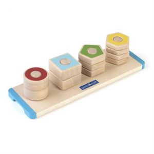 Сортер Manipulatives Фигуры на резьбе