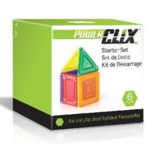 Магнитный конструктор PowerClix Solids Базовый набор