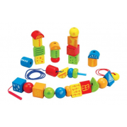 Шнурівка з геометричними фігурками