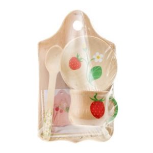 Набор детской деревянной посуды Я-Сама