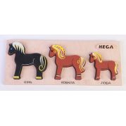 Рамка-вкладышь Кони