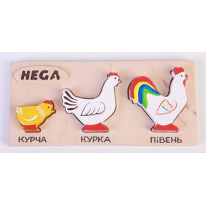 Рамка-вкладышь Куры