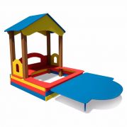 Будиночок з пісочницею