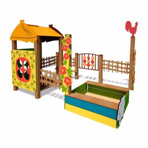 Пісочний двір Хатинка