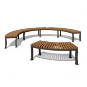 Лавка зігнута 