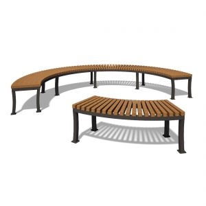 Лавка зігнута 