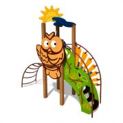 Ігровий комплекс Струмочок (металева драбина, декоративна панель Сова)