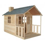 Детский домик с верандой