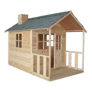 Детский домик с верандой