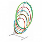 Стійка для обручів для підлоги похила