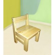 Дитячий стілець із сосни