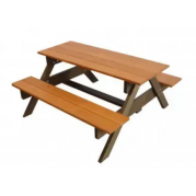 Детский столик со скамейками садово-уличный ТОН