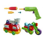 Конструктор KEENWAY Пожежна машина та мотоцикл