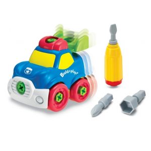 Конструктор KEENWAY Поліцейська машина Будуй і грай