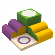 Игровой набор Mini Mirror Softscapes