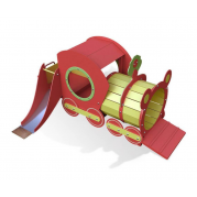 Детский элемент Поезд с горкой