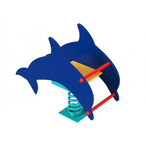 Качели на пружине Дельфин