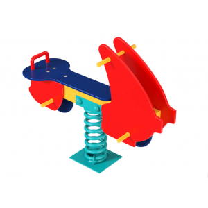 Качели на пружине Мотосиклета