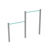 Турнік подвійний дерев'яний