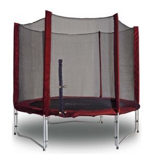 Батут с защитной сеткой Maroon 244см
