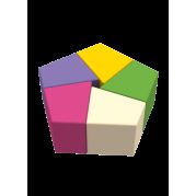 Комплект детских пуфов Топаз