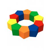 Комплект детских пуфов Галактика