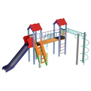 Ігровий комплекс Kidigo Вагончик