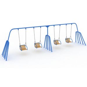 Качеля четырехместная Kidigo Осьминог