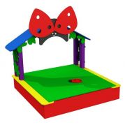 Песочница закрытая Kidigo Божья коровка