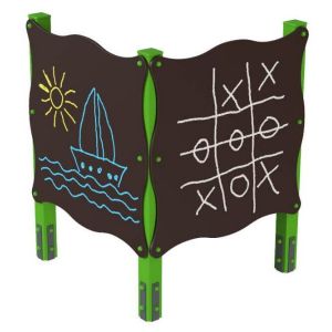 Двойная меловая доска для рисования Kidigo