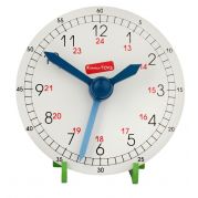 Годинник навчальний дерев'яний