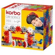 Розвиваючий конструктор Korbo Car service