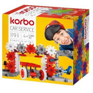 Розвиваючий конструктор Korbo Car service