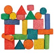 Корковый цветной строительный конструктор Form C Mix