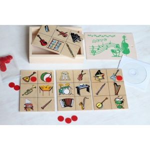 Лото Звуки музыкальных инструментов