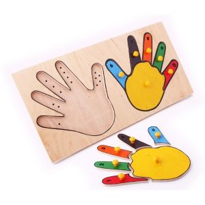 Рамка-вкладыш Руки математика