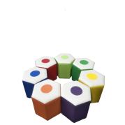 Комплект пуфов Карандаши 