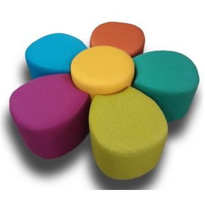 Комплект пуфиків Квітка