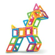Магнітний конструктор Неонові кольори