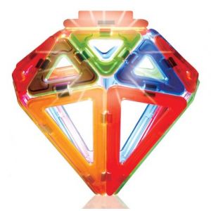 Магнітний конструктор Набір з ЛЕД підсвічуванням