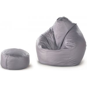 Крісло-груша і пуф-циліндр