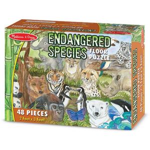 Melissa & Doug Пазл Вымирающие виды животных