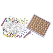 Melissa & Doug Набор деревянных бусинок Алфавит