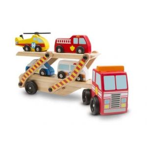 Набор Melissa & Doug Деревянный аварийный перевозчик-трейлер