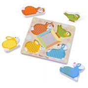 Melissa & Doug Зеркальный формовой пазл с домашними животными