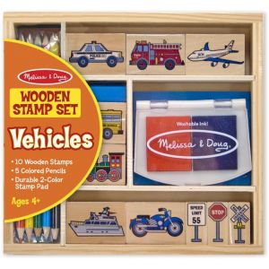 Melissa & Doug Набор штампов Машинки