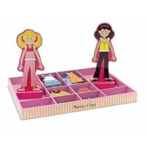 Melissa & Doug Магнитная одевалка Одень Эбби и Эмму