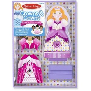 Melissa & Doug Магнітна одягалка Корони і сукні